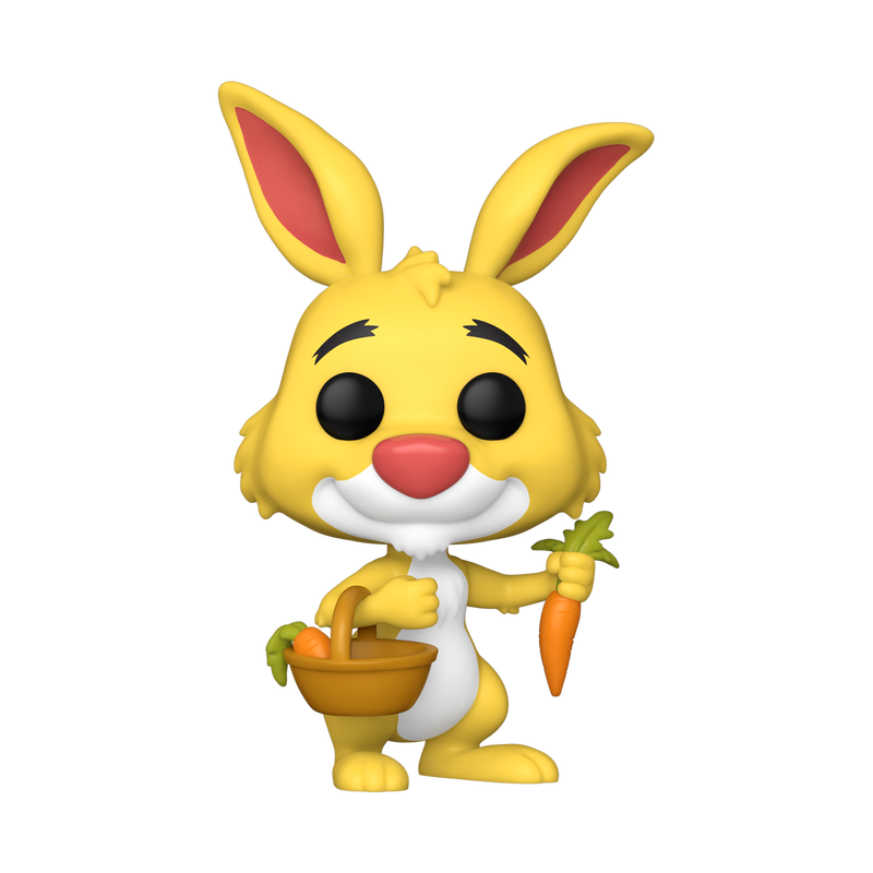 Disney Winnie the Pooh Rabbit POP! figure from The Mighty Hobby Shop, featuring Rabbit in collectible vinyl form.