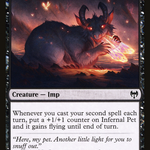 Infernal Pet (KHM-099) - Kaldheim