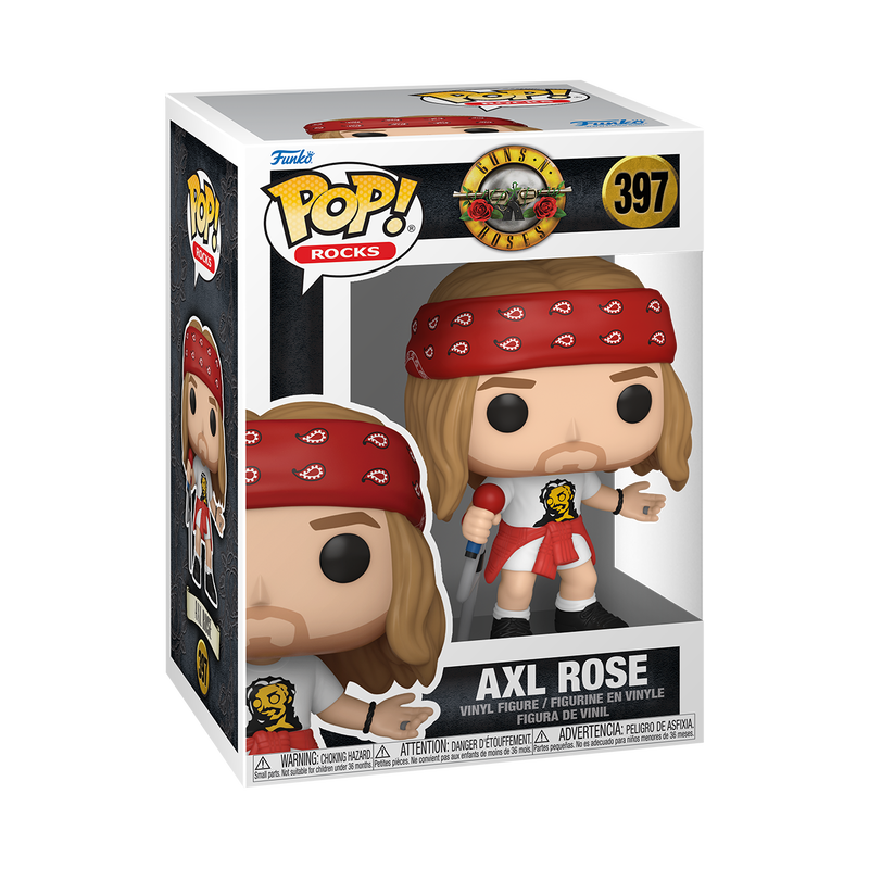 POP! Rocks: GnR- Axl Rose(1992) by THE MIGHTY HOBBY SHOP