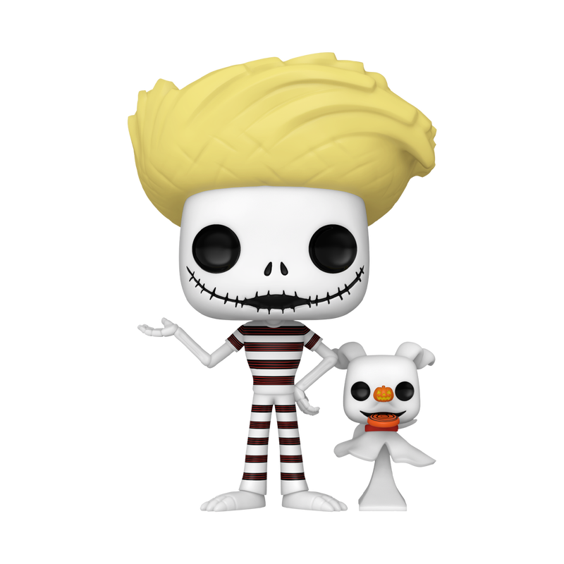 Pop! Disney: Jack Skellington with Zero at the Beach by THE MIGHTY HOBBY SHOP