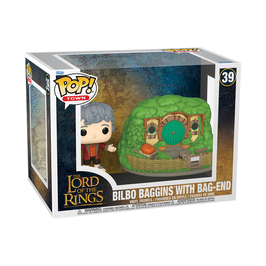 (PRE-ORDER) POP! Town: LOTR-Bilbo & Bag End