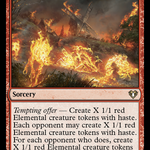 Tempt with Vengeance (CMM-263) - Commander Masters: (Extended Art)