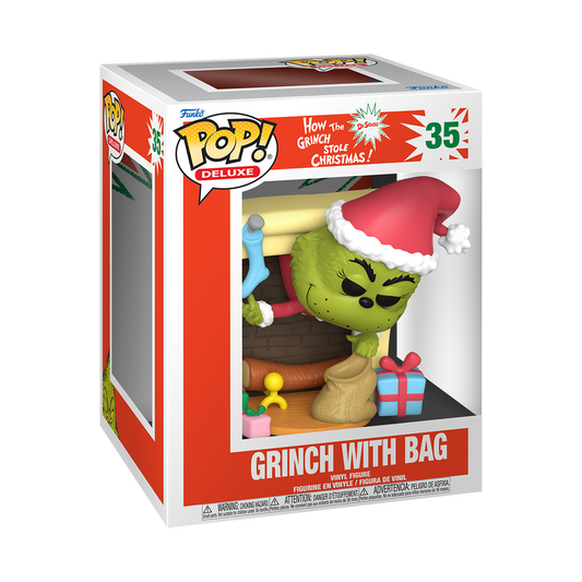 (PRE-ORDER) POP! Deluxe: HtGSC- Grinch w/Bag