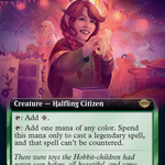 Delighted Halfling (LTR-363) - The Lord of the Rings: Tales of Middle-earth: (Extended Art)