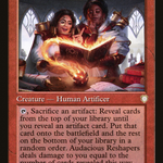 Audacious Reshapers (Retro Frame) (BRC-112) - The Brothers' War Commander