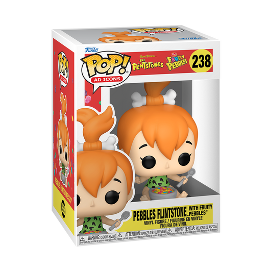 (PRE-ORDER) POP! Ad Icons: Pebbles w/ Cereal