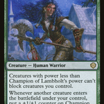 Champion of Lambholt (SCD-174) - Starter Commander Decks
