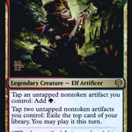 Meria, Scholar of Antiquity (PRE-206) - Dominaria United Promos Foil