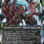Keruga, the Macrosage (MUL-048) - Multiverse Legends: (Showcase) (Borderless)
