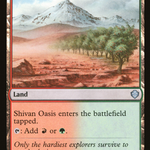 Shivan Oasis (SCD-318) - Starter Commander Decks