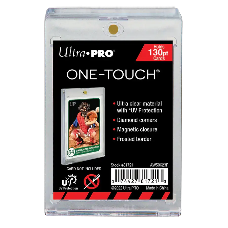 UV ONE-TOUCH Magnetic Holder by THE MIGHTY HOBBY SHOP, showing a close-up of the sleek black magnetic holder for hobby tools.
