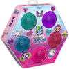 Set of five Snapsies Gems Holiday Mini-Figures by THE MIGHTY HOBBY SHOP featuring colorful, collectible gem-themed character miniatures.