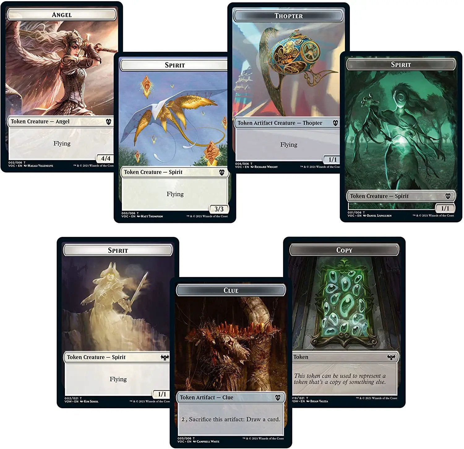 Magic: The Gathering Innistrad: Crimson Vow Commander Deck – Spirit Squadron (White-Blue) by THE MIGHTY HOBBY SHOP