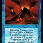 Volcanic Eruption (FBB-089) - Foreign Black Border