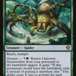 Llanowar Greenwidow (DMU-169) - Dominaria United
