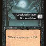 Bad Moon (4BB-) - Fourth Edition Foreign Black Border