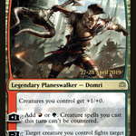 Domri, Anarch of Bolas (PRE-191S) - War of the Spark Promos Foil
