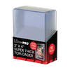 Clear 3x4 inch 120PT top loaders by THE MIGHTY HOBBY SHOP, thick protective plastic for trading cards, 10-pack.