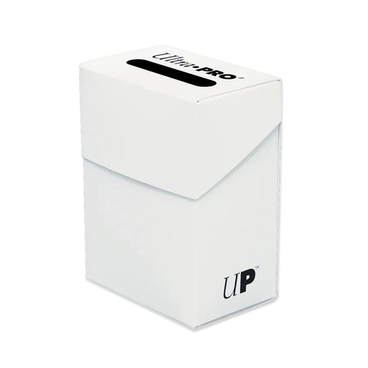 Solid Color Deck Box White