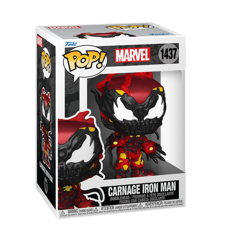 POP! Marvel: Carnageized- Iron Man by THE MIGHTY HOBBY SHOP