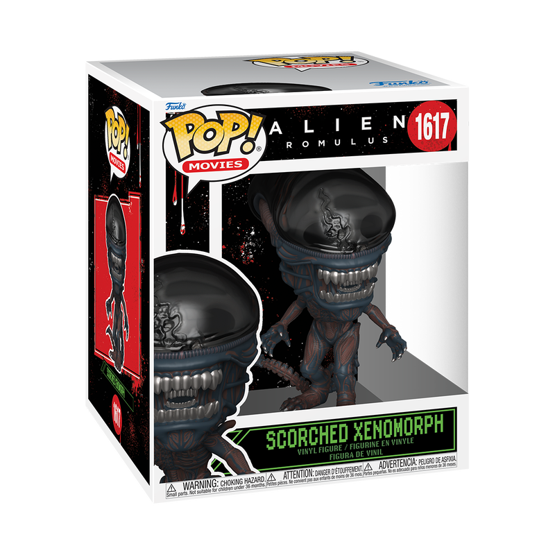 (PRE-ORDER) POP! Movies: Aliens Romulus- Scorched Xenomorph (Super) by THE MIGHTY HOBBY SHOP
