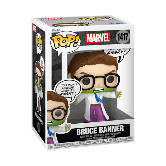 Pop! Marvel: Bruce Banner (Don't Make Me Angry)