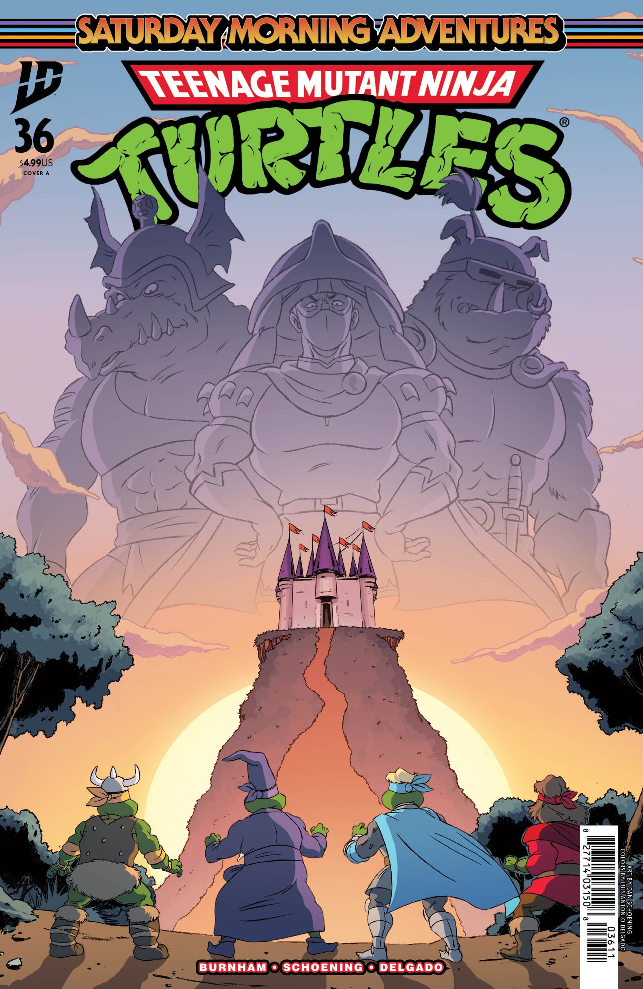 Teenage Mutant Ninja Turtles: Saturday Morning Adventures #36 by Penguin Random House