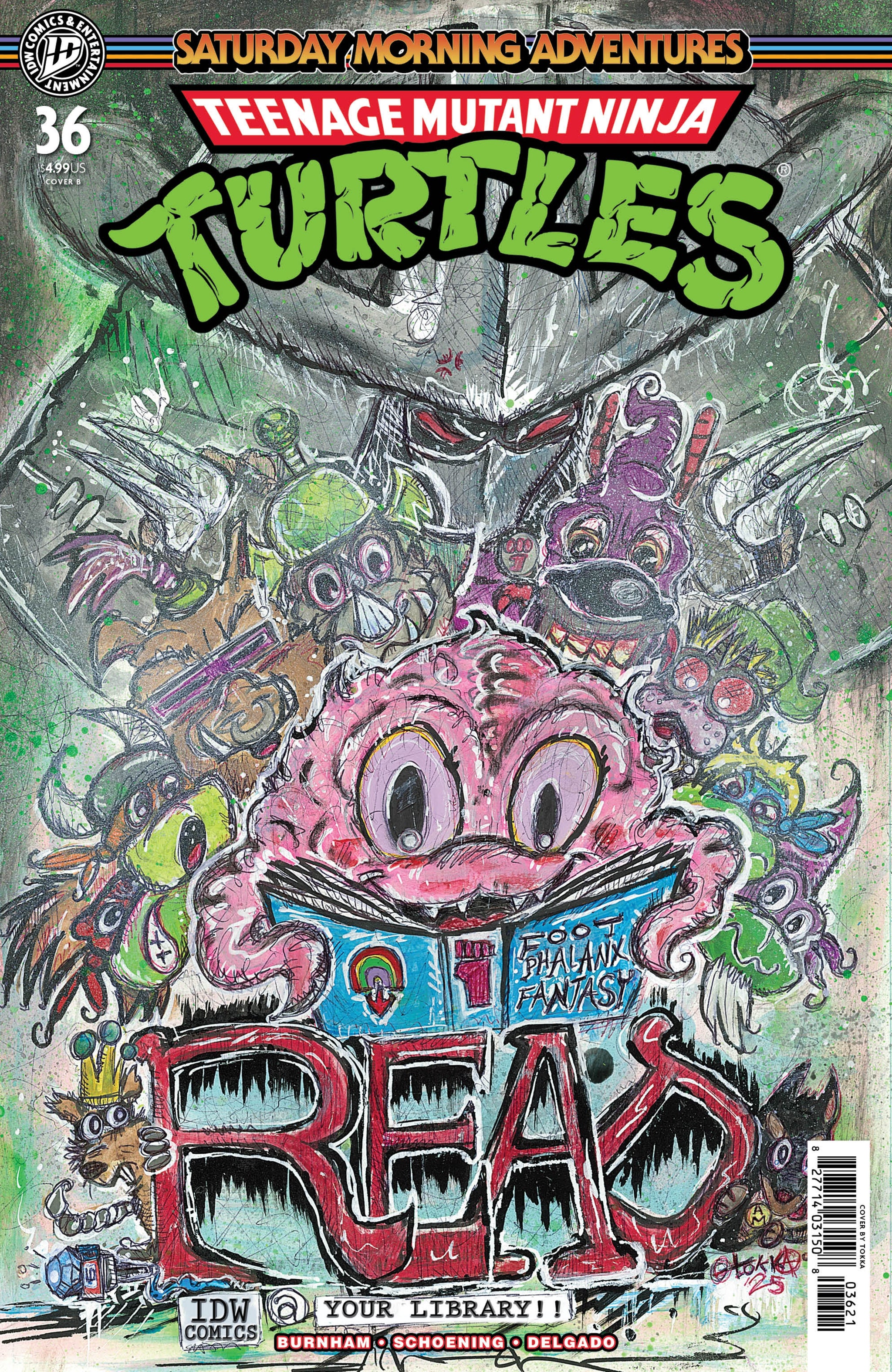 Teenage Mutant Ninja Turtles: Saturday Morning Adventures #36 by Penguin Random House