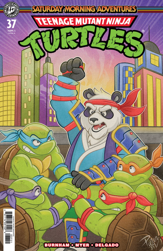 Teenage Mutant Ninja Turtles: Saturday Morning Adventures #37 Variant RI (10) (Vermaning)[1:10]