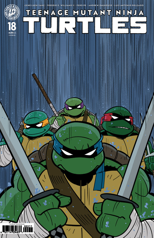 Teenage Mutant Ninja Turtles #18 Variant RI (25) (Edgar)[1:25]
