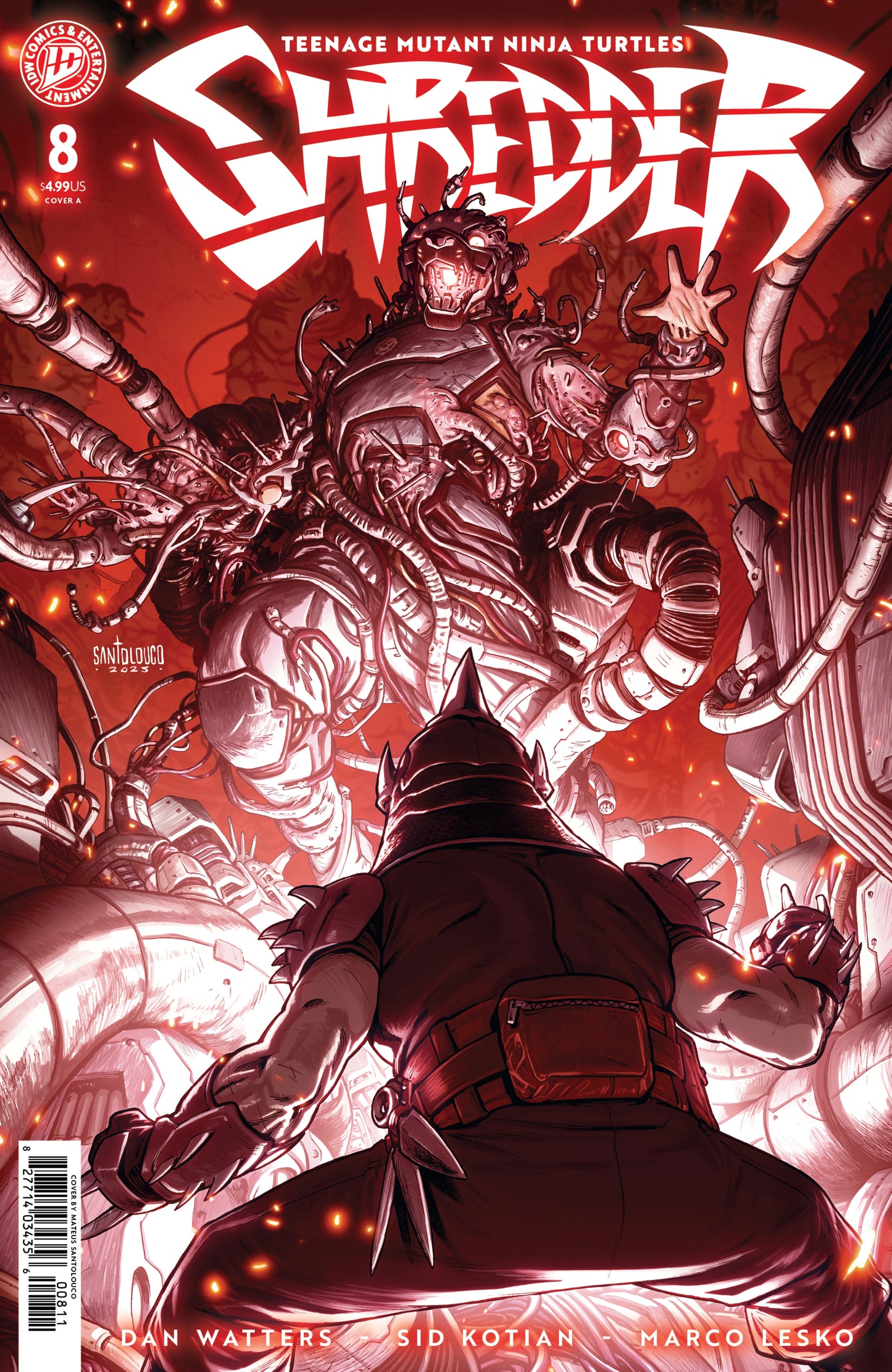 Teenage Mutant Ninja Turtles: Shredder #8