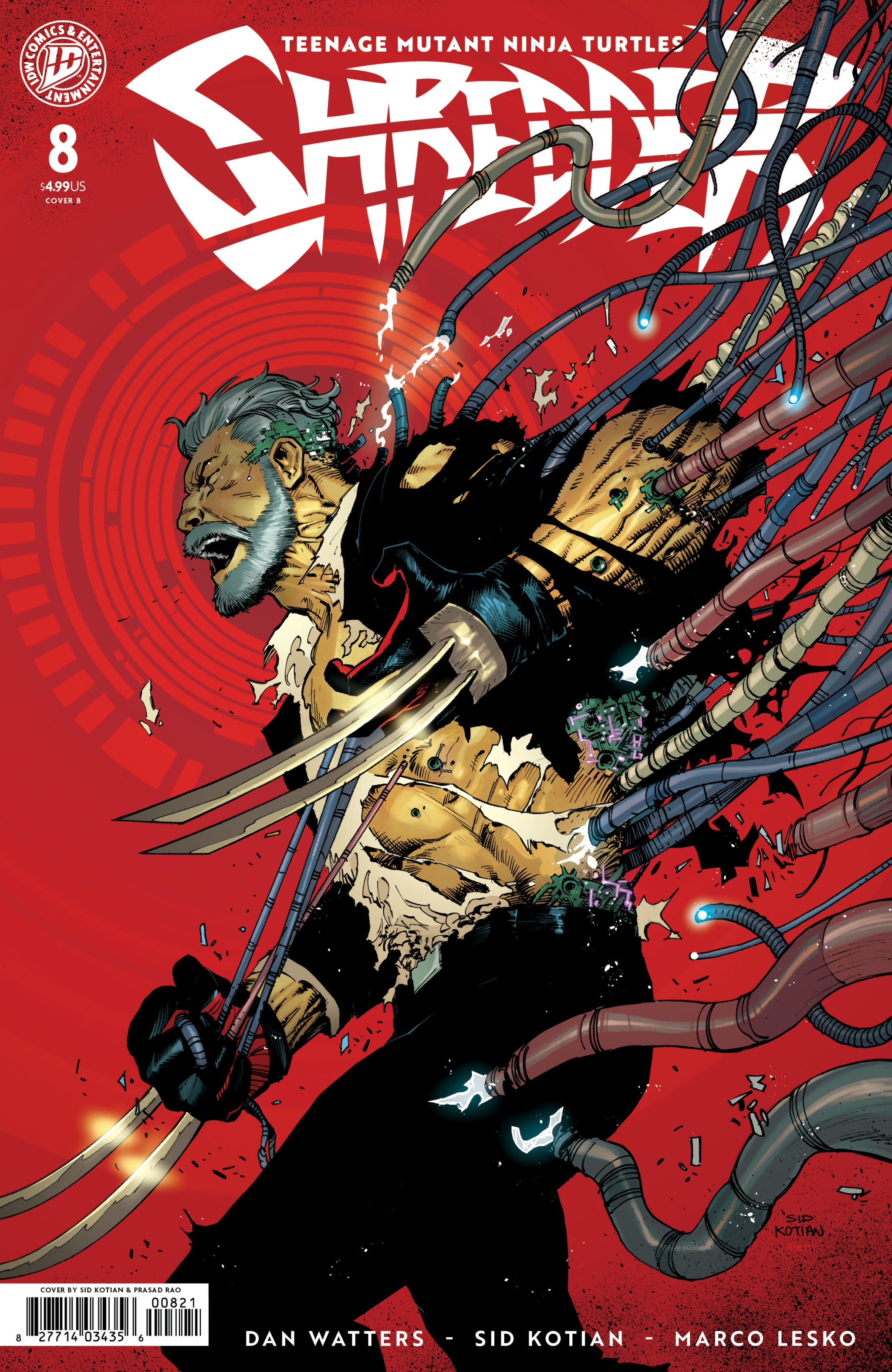 Teenage Mutant Ninja Turtles: Shredder #8