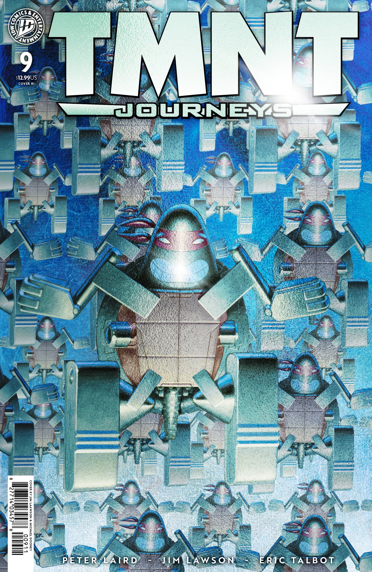 TMNT: Journeys #9 Variant RI (10) Foil (Dooney & Lawson)[1:10]