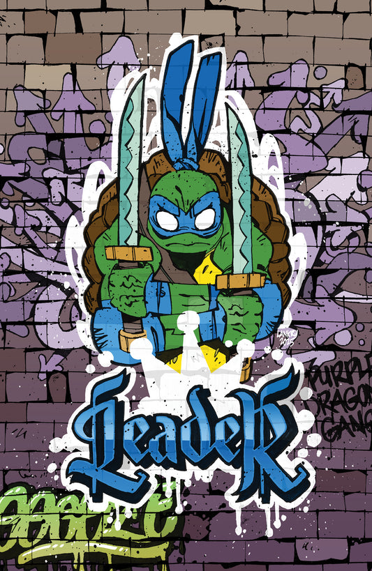 Tales of the Teenage Mutant Ninja Turtles #4 Variant RI (25) (Lankry Mural Full Art)[1:25](PRE ORDER)
