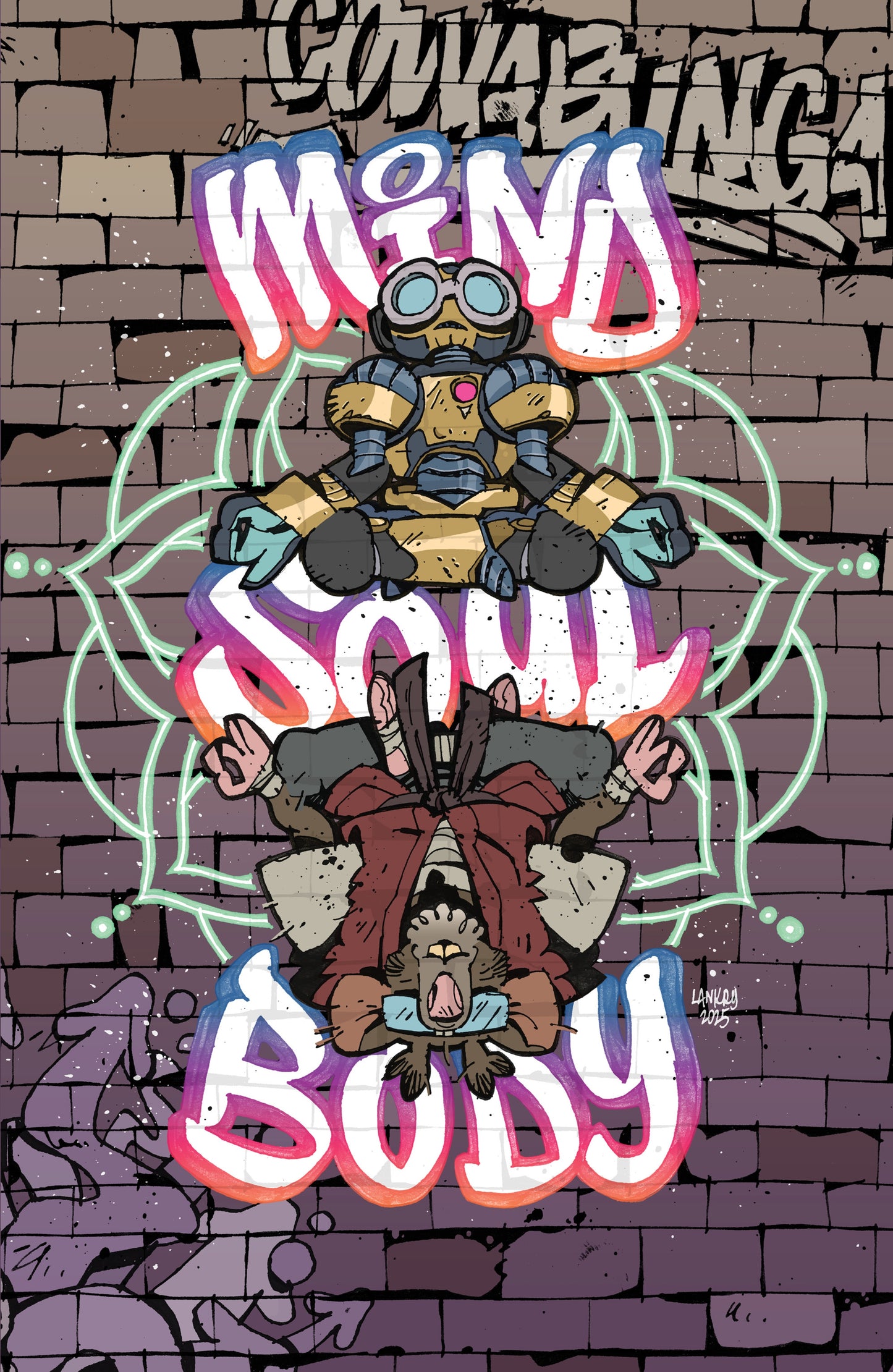 Tales of the Teenage Mutant Ninja Turtles #6 Variant RI (25) (Lankry Mural Full Art)[1:25]