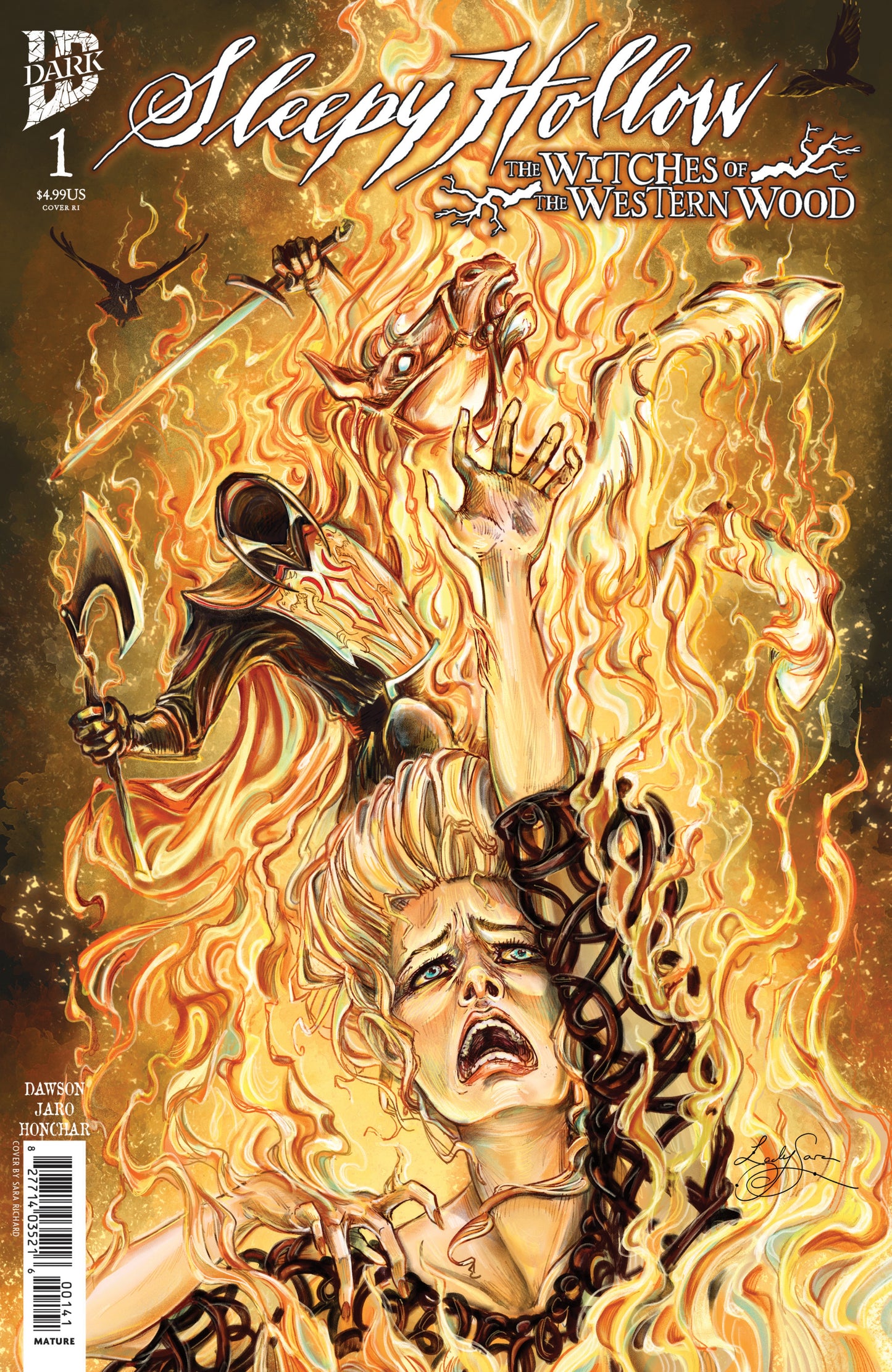 Sleepy Hollow: The Witches of the Western Wood #1 Variant RI (25) (Richard)[1:25]