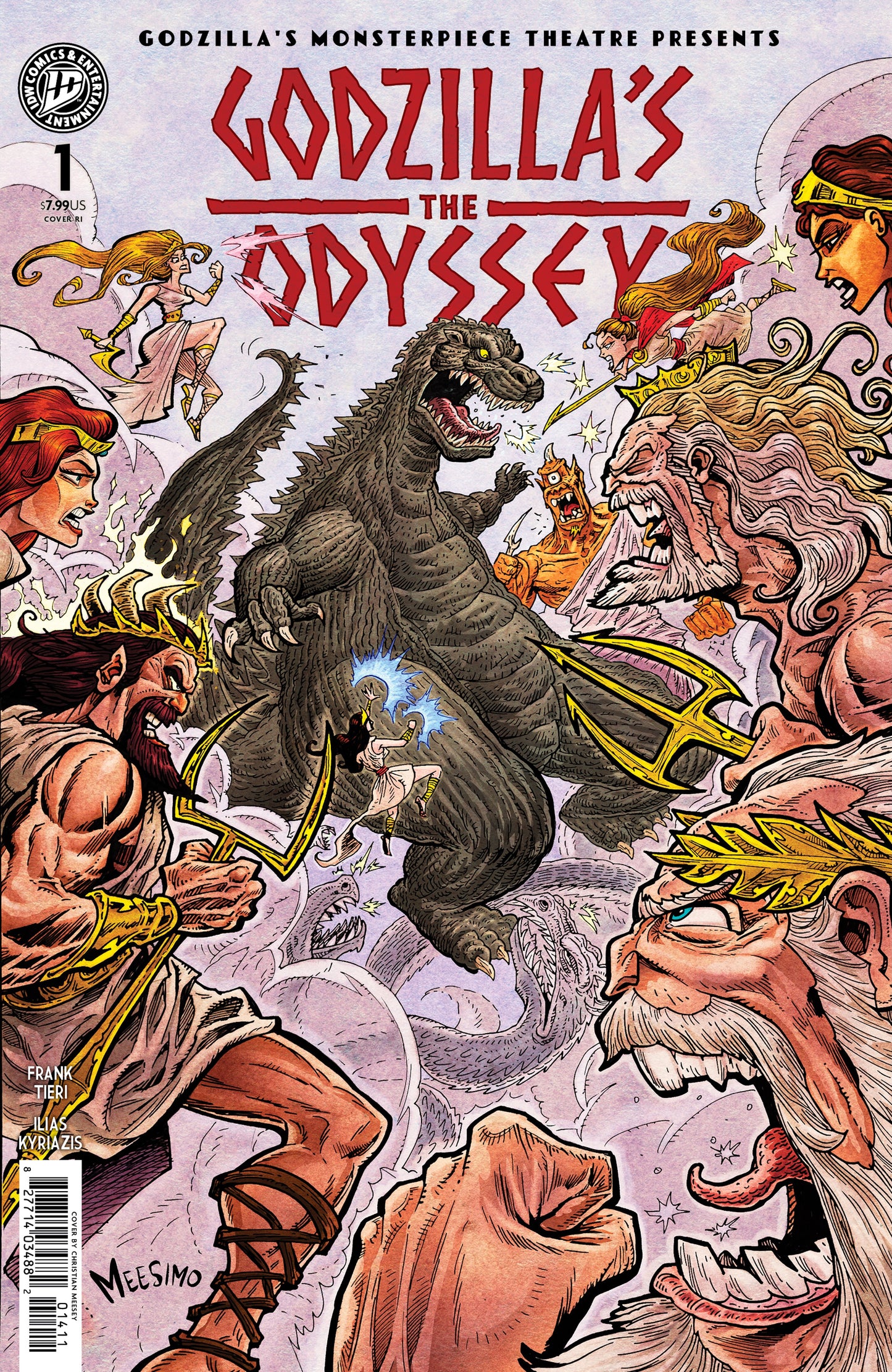 Godzilla’s Monsterpiece Theatre Presents: Godzilla’s The Odyssey Variant RI (10) (Meesey)[1:10]