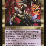 Pyre Zombie (DMR-362) - Dominaria Remastered: (tombstone)