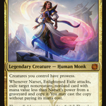 Narset, Enlightened Exile (MAT-038) - March of the Machine: The Aftermath