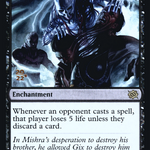 Painful Quandary (PRE-111S) - The Brothers' War Promos Foil