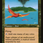 Birds of Paradise (Retro Frame) (DMR-336) - Dominaria Remastered