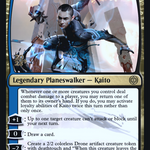 Kaito, Dancing Shadow (PRE-204) - Phyrexia: All Will Be One Promos Foil