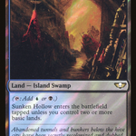 Sunken Hollow (40K-295★) - Warhammer 40,000 Commander Foil