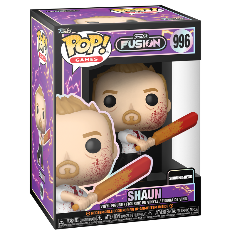 (PRE-ORDER) Pop! Shaun of the Dead: Funko Fusion - Shaun (Bloody)