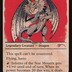 Inferno of the Star Mounts (SLD-1015) - Secret Lair Drop: (Showcase) Foil