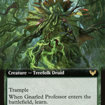 Gnarled Professor (STX-319) - Strixhaven: School of Mages: (Extended Art)