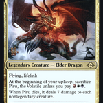 Piru, the Volatile (PRE-207S) - Modern Horizons 2 Promos Foil