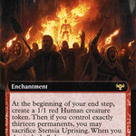 Stensia Uprising (VOW-381) - Innistrad: Crimson Vow: (Extended Art)