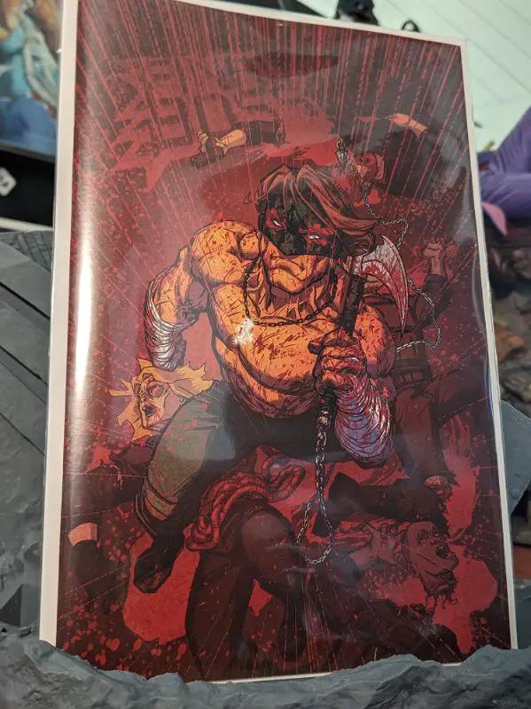 Cover art for FINAL BOSS 4 Virgin Color Limited 100 Jams Fortress Comics by Todd Beats, featuring vibrant superhero imagery.