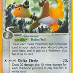 Ampharos (Delta Species) 001/101 - Dragon Frontiers Reverse Holofoil